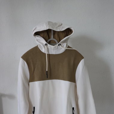 2-Farben Kapuzenpullover