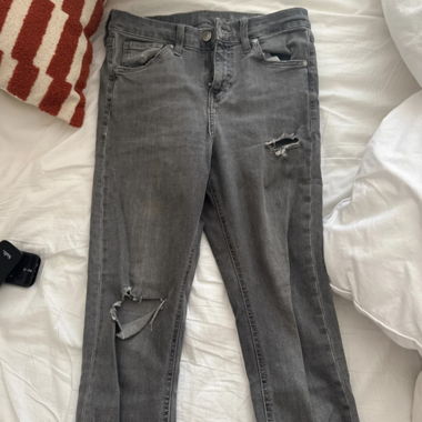 Jean taille 38 gris 