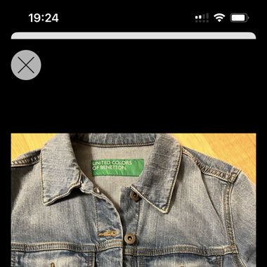 Veste jeans Benetton 