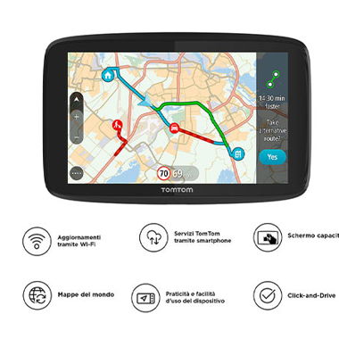 Navigatore Tomtom Go 520 Wi-Fi 