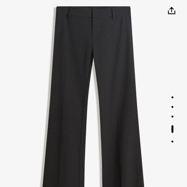 Bershka low-rise trousers