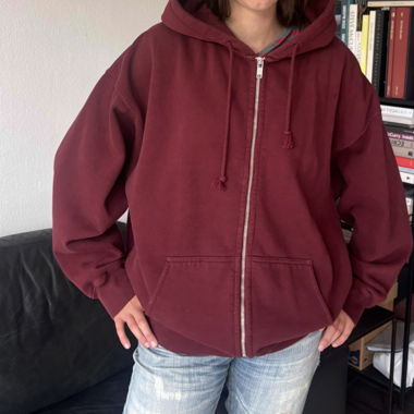  Zip hoodie 