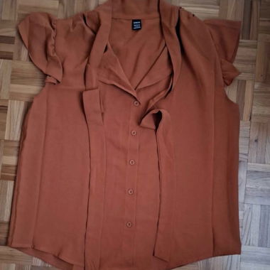 Blouse Shein brun/Bluse Shein braun 