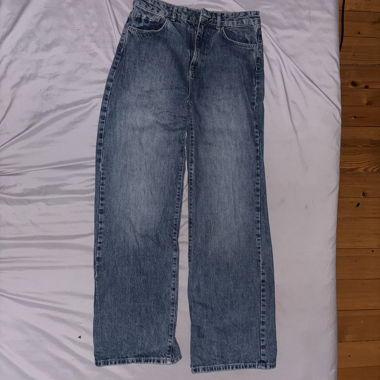 Jeans mit hoher Taille