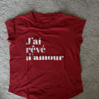 Zadig & Voltaire - Rotes Damen T-Shirt