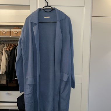 Cardigan bleu