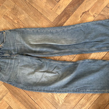Blaue Loose fit Jeans