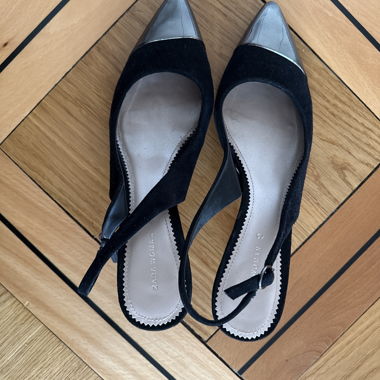 Zara woman kitten heels