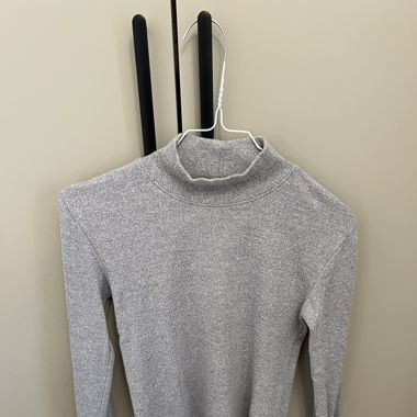Zara high neck grey sweater
