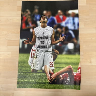     Kaká Soccer Poster:I Belong to Jesus (2007)