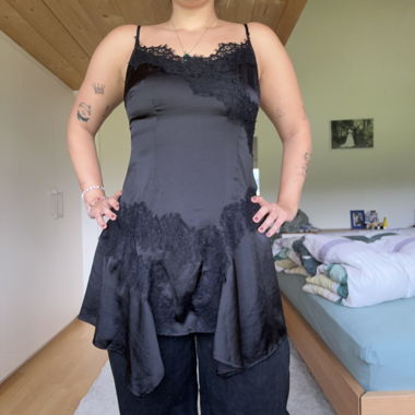 Black Lace Top