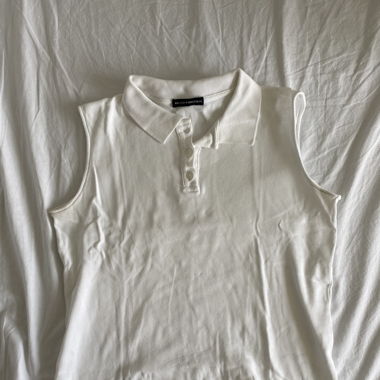 White polo shirt 