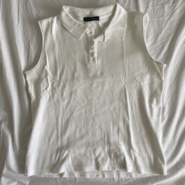 White polo shirt 