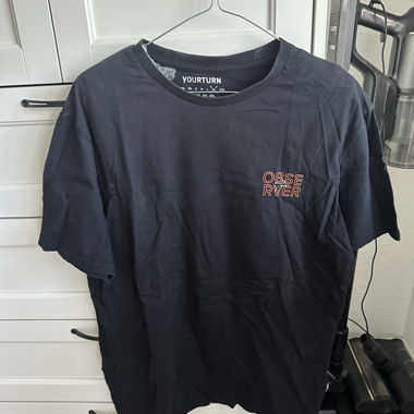 T-shirt YOURTURN noir