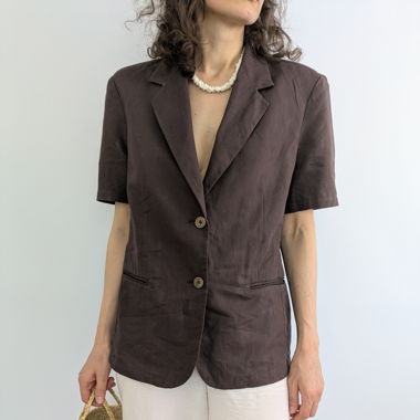 Leinenblazer Gr.40 Top Zustand 