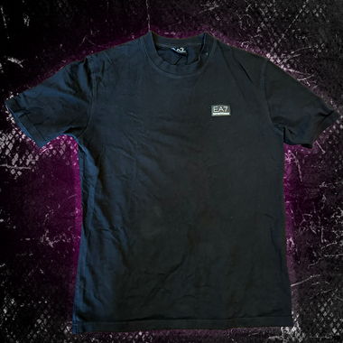 EA7 Schwarzes T-Shirt
