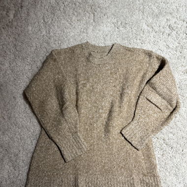 Hollister Wollpullover beige Gr. S/M