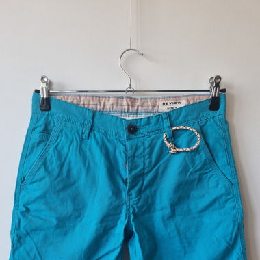 Review Shorts in Türkis