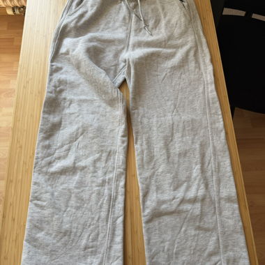 Grau melierte WEEKDAY Jogginghose