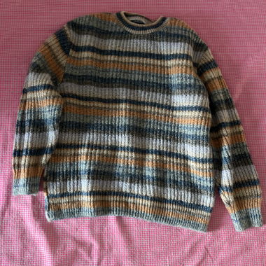 Striped Knit Sweater
