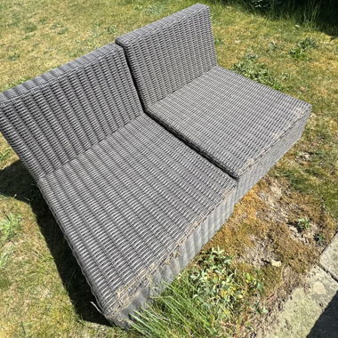 Divano Lounge da Esterno in Rattan