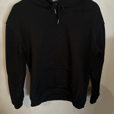Sweat à capuche avec impression dans le dos