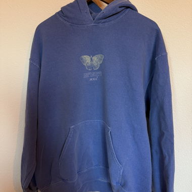 Hoodie bleu de Urban Outfitters
