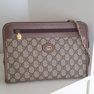 Sac à bandoulière Gucci avec chaîne