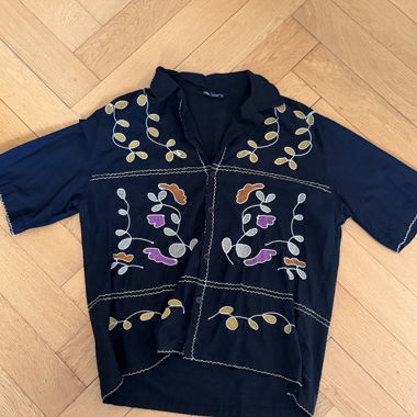 Camicia Zara con ricamo