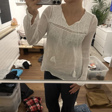 White Tunic with Lace