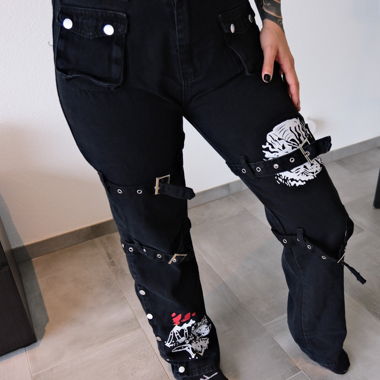 Pantalon "gothique"