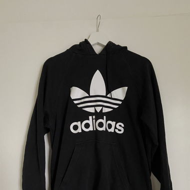 Black Adidas hoddie