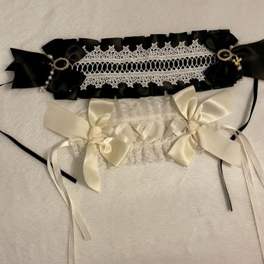Spitzen-Schleifen-Kleidaccessoire