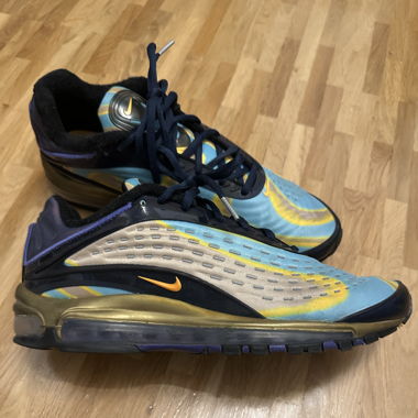 Nike Air Max Deluxe Midnight Navy Laser Orange