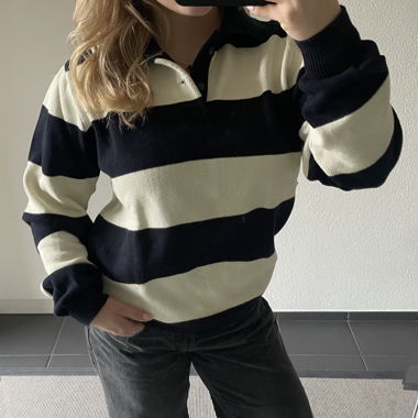 Maglione Brandy a righe