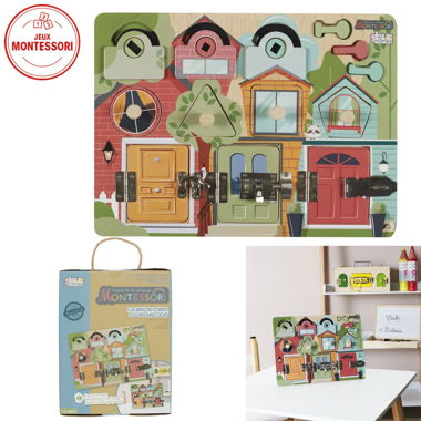 Tableau d apprentissage sensoriel- MONTESSORI