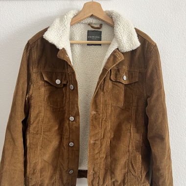 Cord Jacke gefüttert