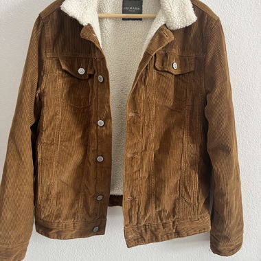 Cord Jacke gefüttert
