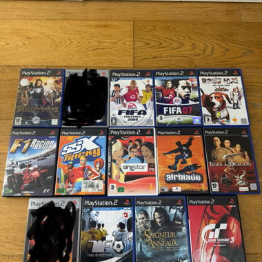Lot jeux Ps2