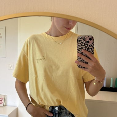 T-shirt Brandy Melville jaune