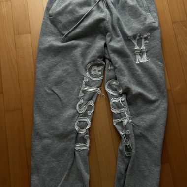 Pantaloni della tuta YFM grigi