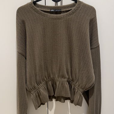 Pull Zara olive