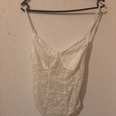 Body blanc bershka 