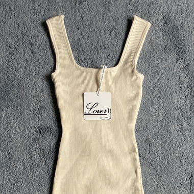 Dress beige new 