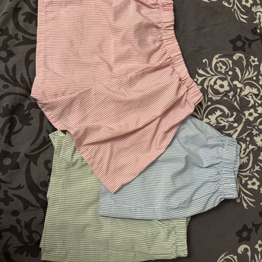 3-piece set - striped shorts