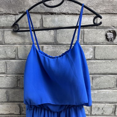 Eleganter Jumpsuit blau