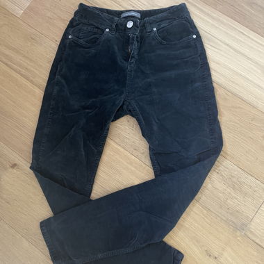 Pantalons noirs Sandro Ferrone