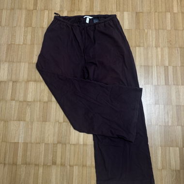 Braune Stoffhose