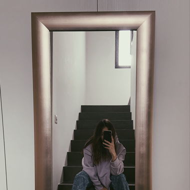 Sweat à capuche violet oversize