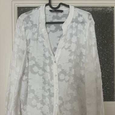 Blouse transparente Zara